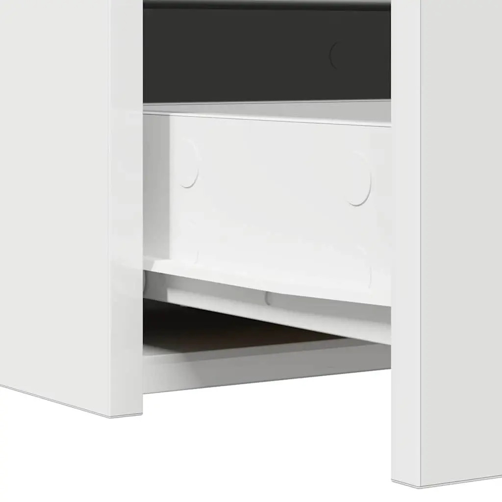 White Dressing Table Bedroom Vanity Unit Storage Desk Modern Furniture