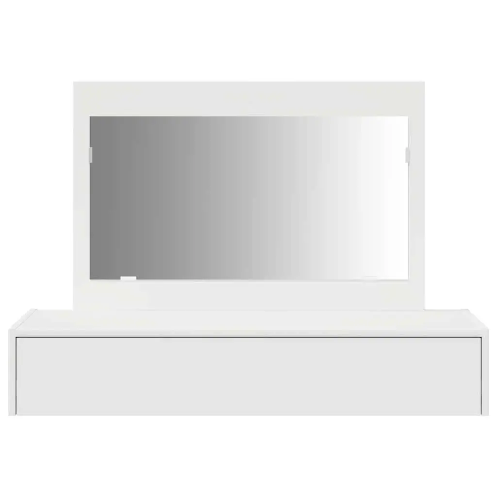 White Dressing Table Bedroom Vanity Unit Storage Desk Modern Furniture