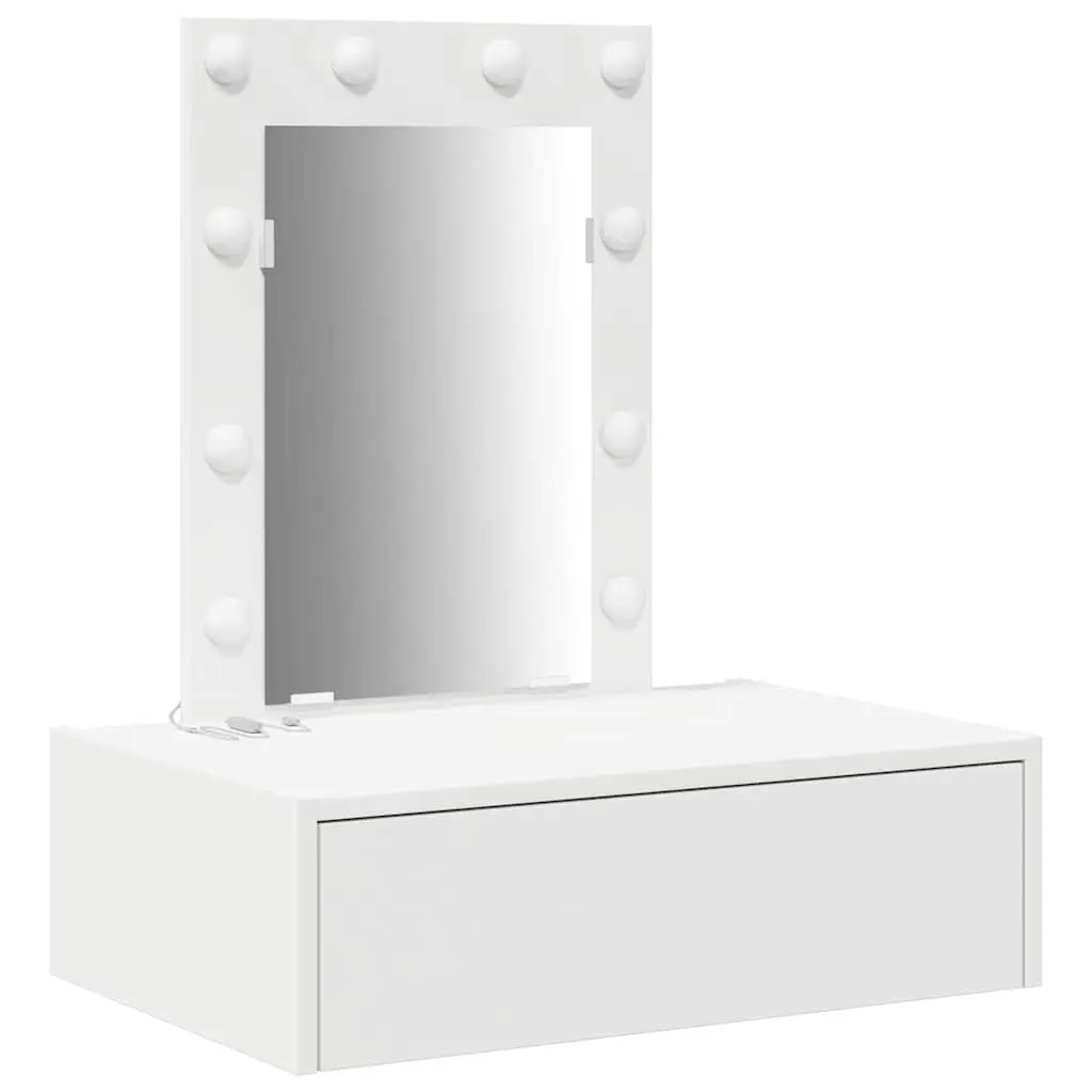 White Vanity Unit with Ample Storage