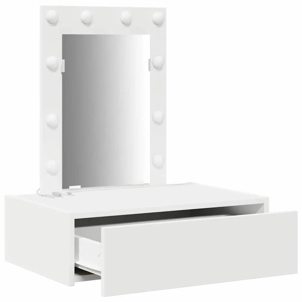 White Vanity Unit with Ample Storage