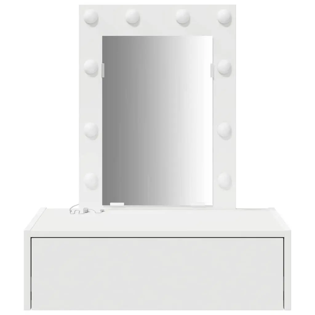White Vanity Unit with Ample Storage