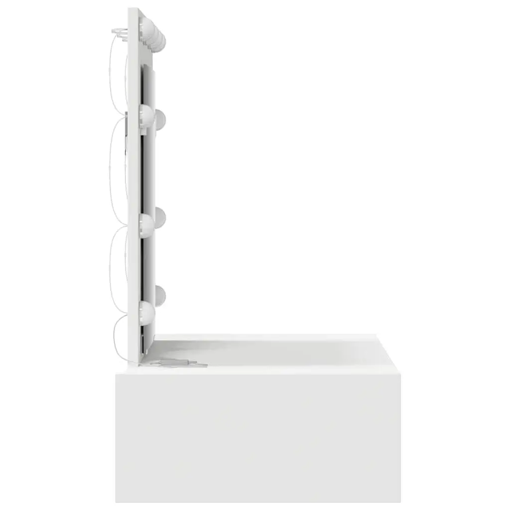 White Vanity Unit with Ample Storage