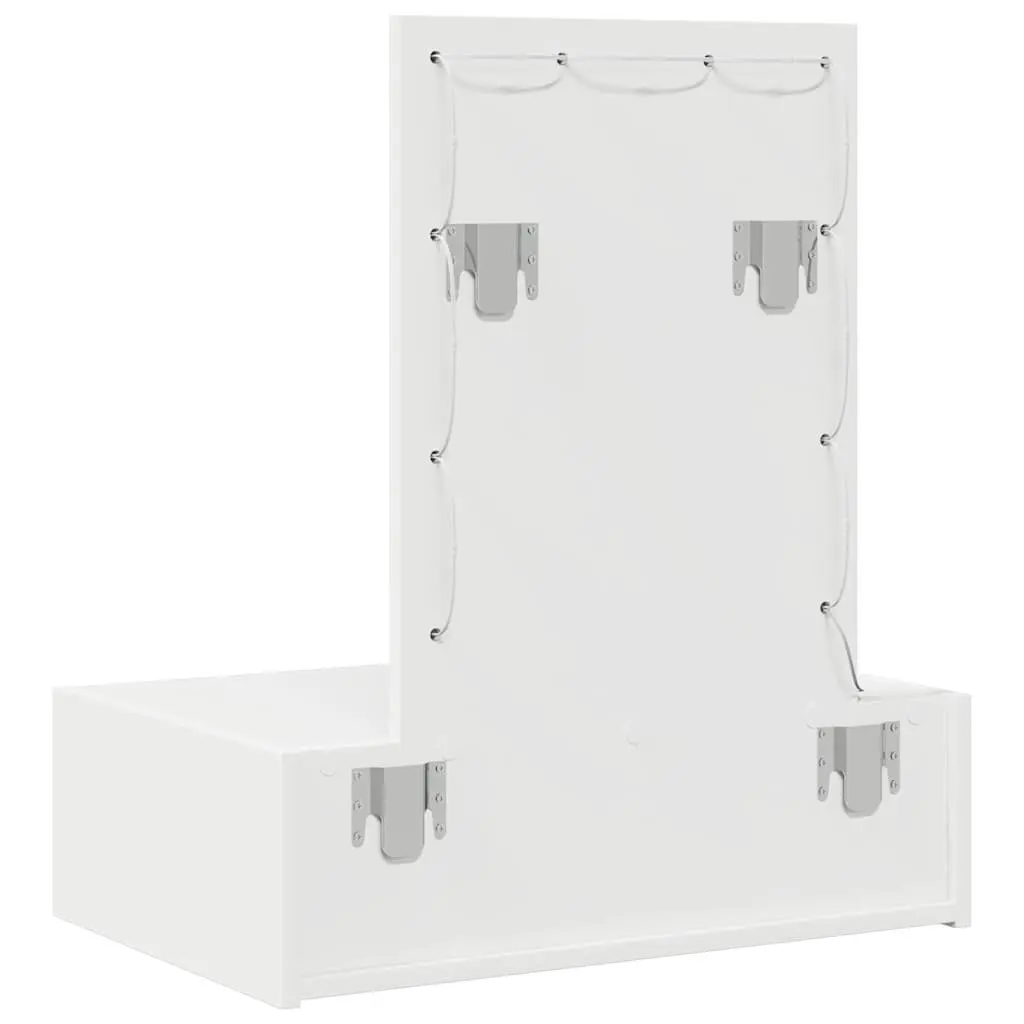 White Vanity Unit with Ample Storage