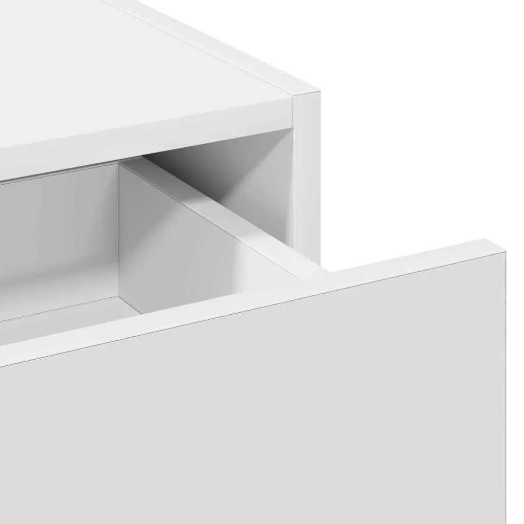 White Vanity Unit with Ample Storage