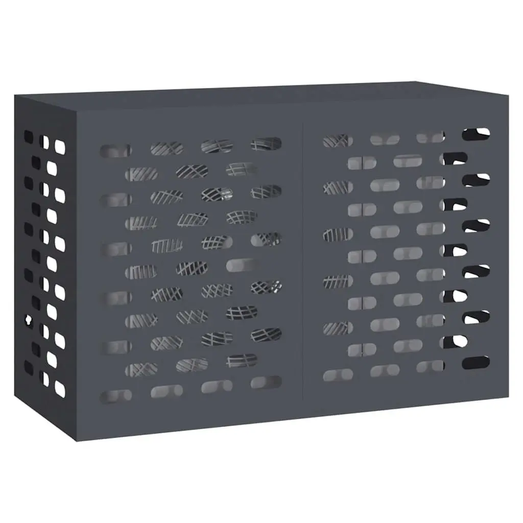 Air Conditioner Cover Rectangular Outdoor Protection 90 x 40 x 60 cm Anthracite