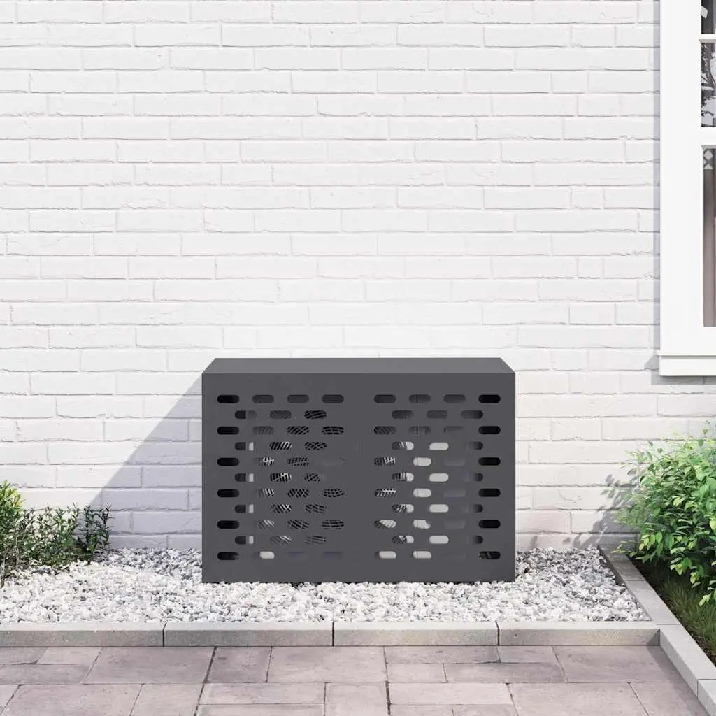 Air Conditioner Cover Rectangular Outdoor Protection 90 x 40 x 60 cm Anthracite