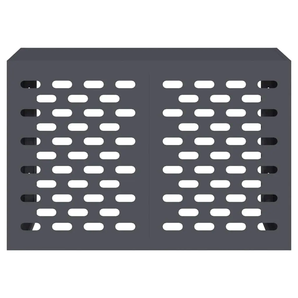 Air Conditioner Cover Rectangular Outdoor Protection 90 x 40 x 60 cm Anthracite