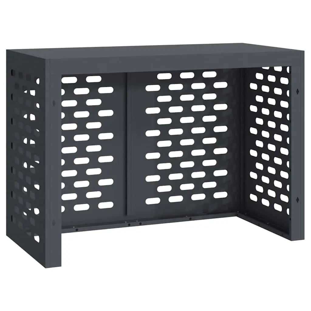 Air Conditioner Cover Rectangular Outdoor Protection Anthracite 100x50x70cm
