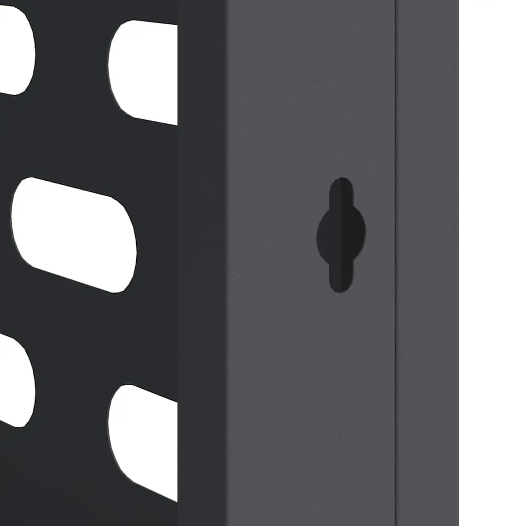 Air Conditioner Cover Rectangular Outdoor Protection Anthracite 100x50x70cm