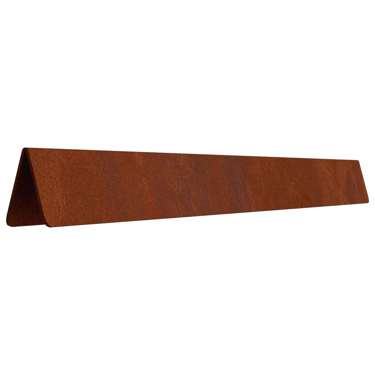 Lawn Edging Garden Border 450cm Weathering Steel Brown Outdoor