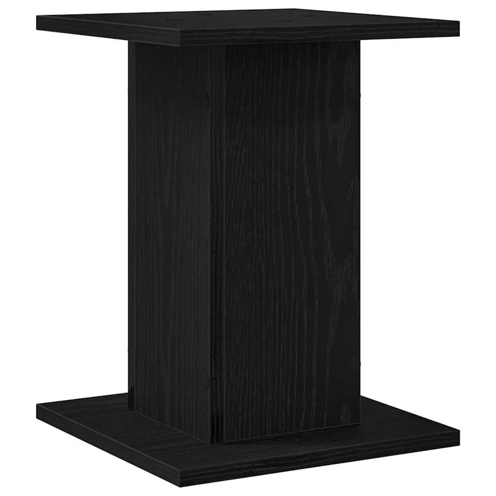 Speaker Stands Modern Audio Support 30 x 30 x 40 cm Black 2 Piece