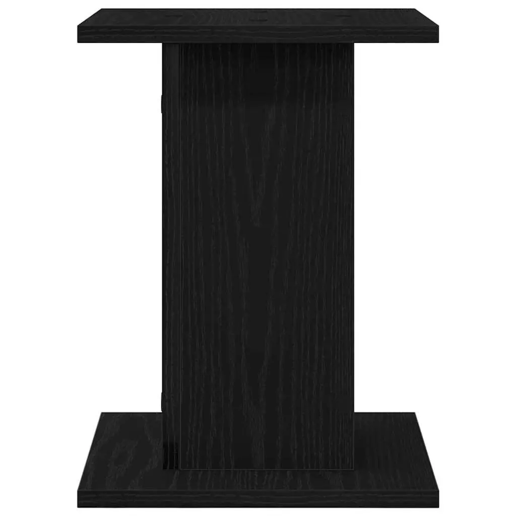 Speaker Stands Modern Audio Support 30 x 30 x 40 cm Black 2 Piece