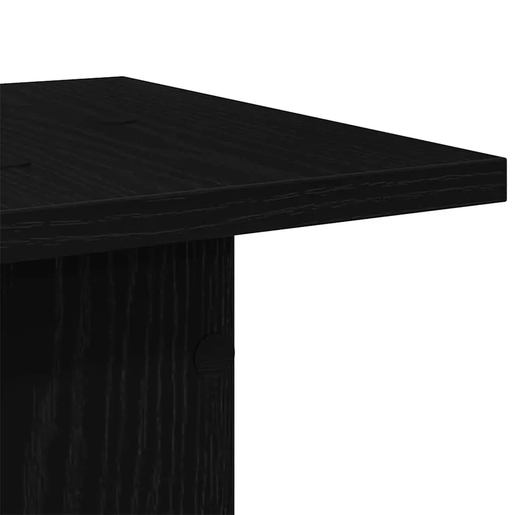 Speaker Stands Modern Audio Support 30 x 30 x 40 cm Black 2 Piece