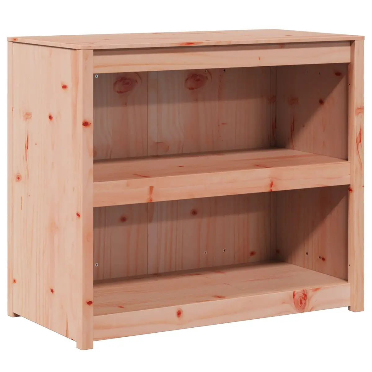 Kitchen Cabinet Storage Furniture Modern Brown Oak 106x55x92cm