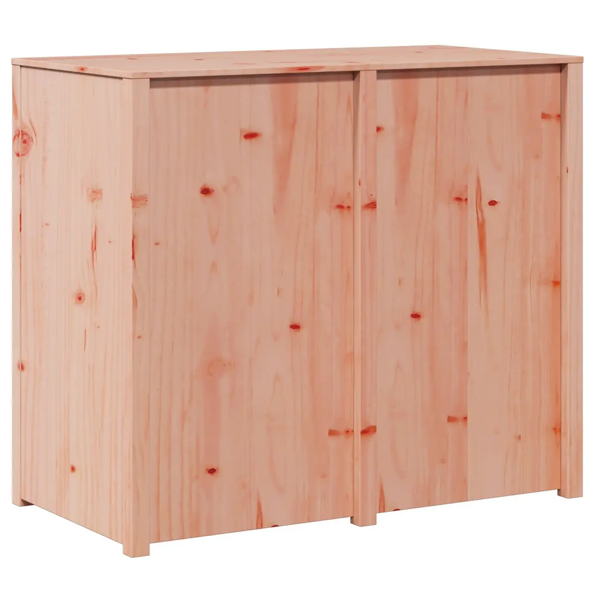 Kitchen Cabinet Storage Furniture Modern Brown Oak 106x55x92cm