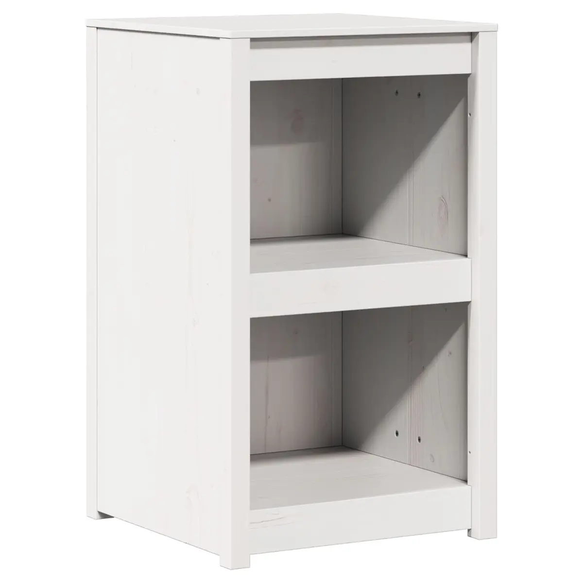 Kitchen Cabinet Storage 55x55x92cm Solid Pine Wood White Minimalist