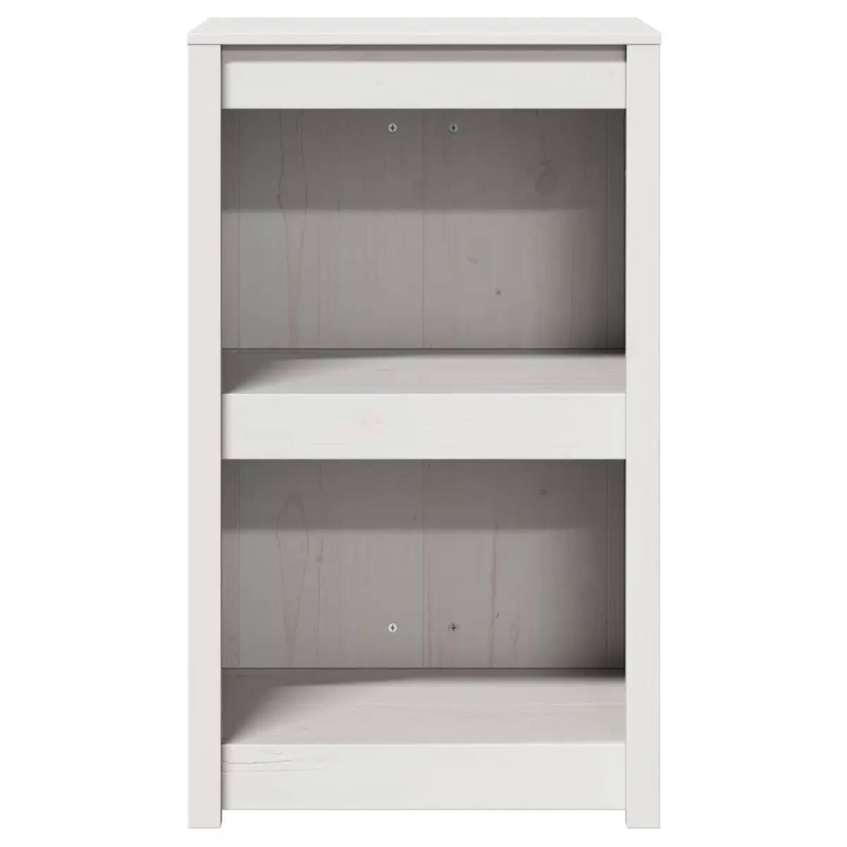 Kitchen Cabinet Storage 55x55x92cm Solid Pine Wood White Minimalist