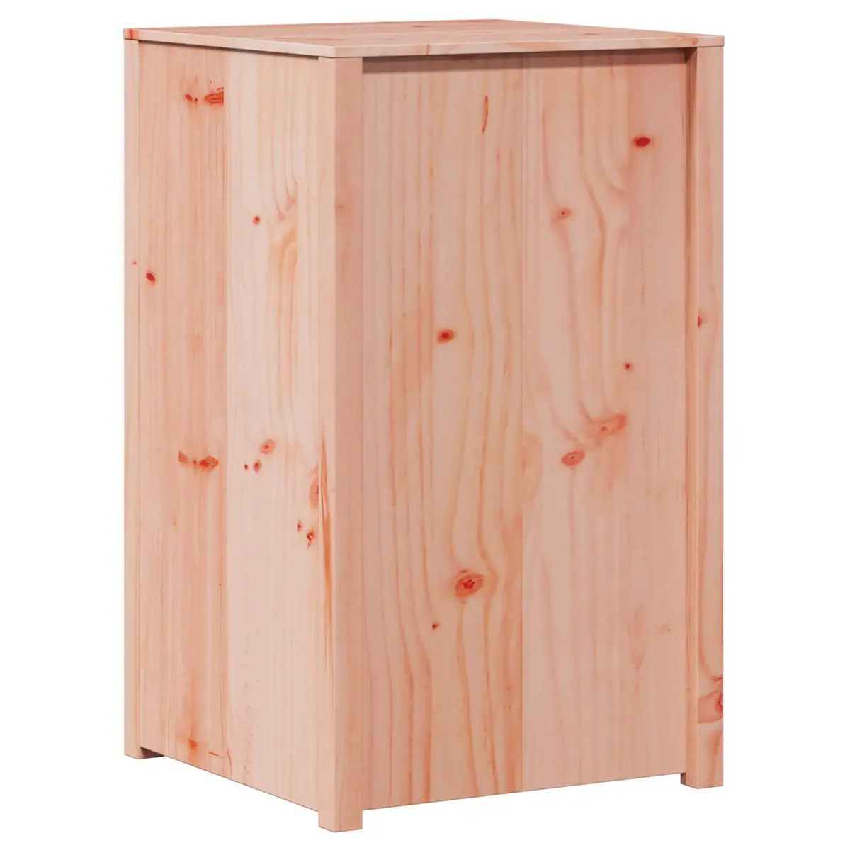 Kitchen Cabinet Storage Furniture Brown Oak Minimalist Design Shelving Unit
