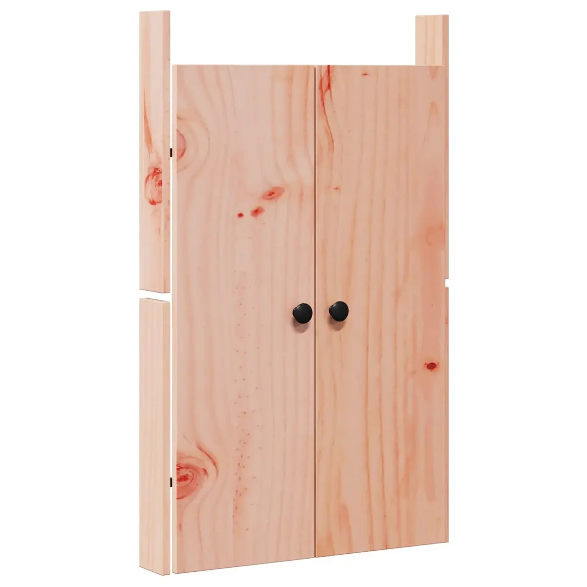 Kitchen Cabinet Door Brown Solid Wood Modern Design Rectangular Indoor Storage