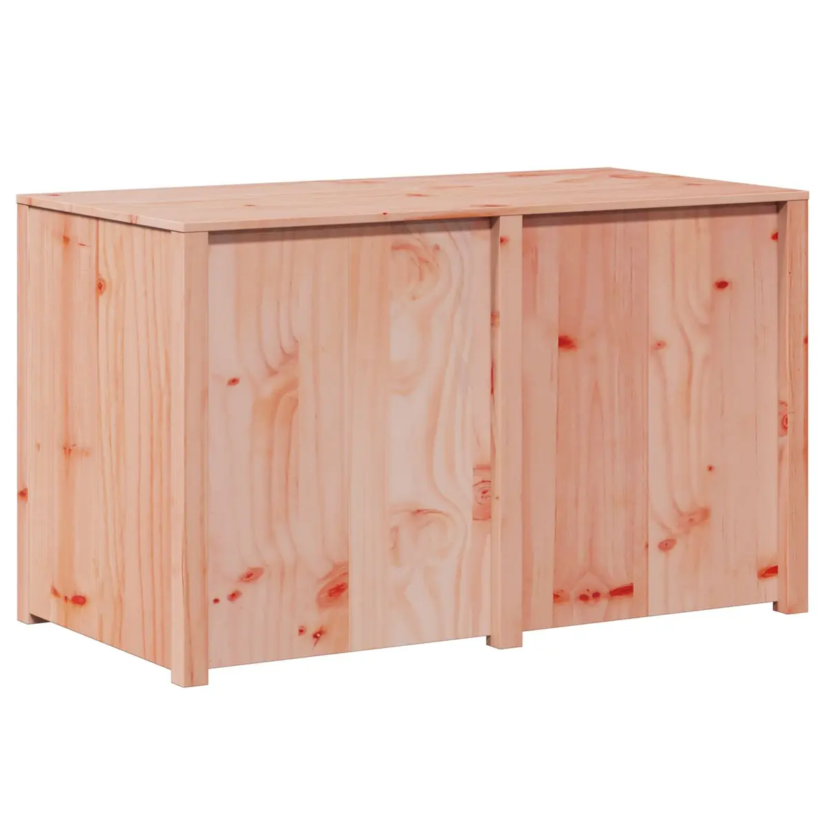 Kitchen Cabinet Storage Unit Modern Brown Oak Solid Pine 106x55x64 cm