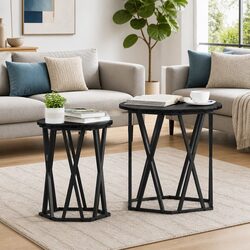 Warm and Functional Round Coffee Table for Homes