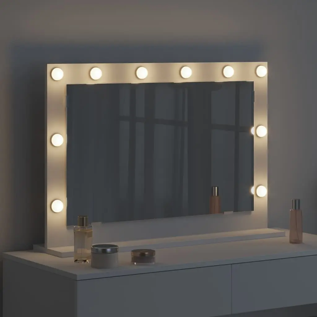 LED Vanity Mirror Makeup Dressing Table Mirror 80cm White
