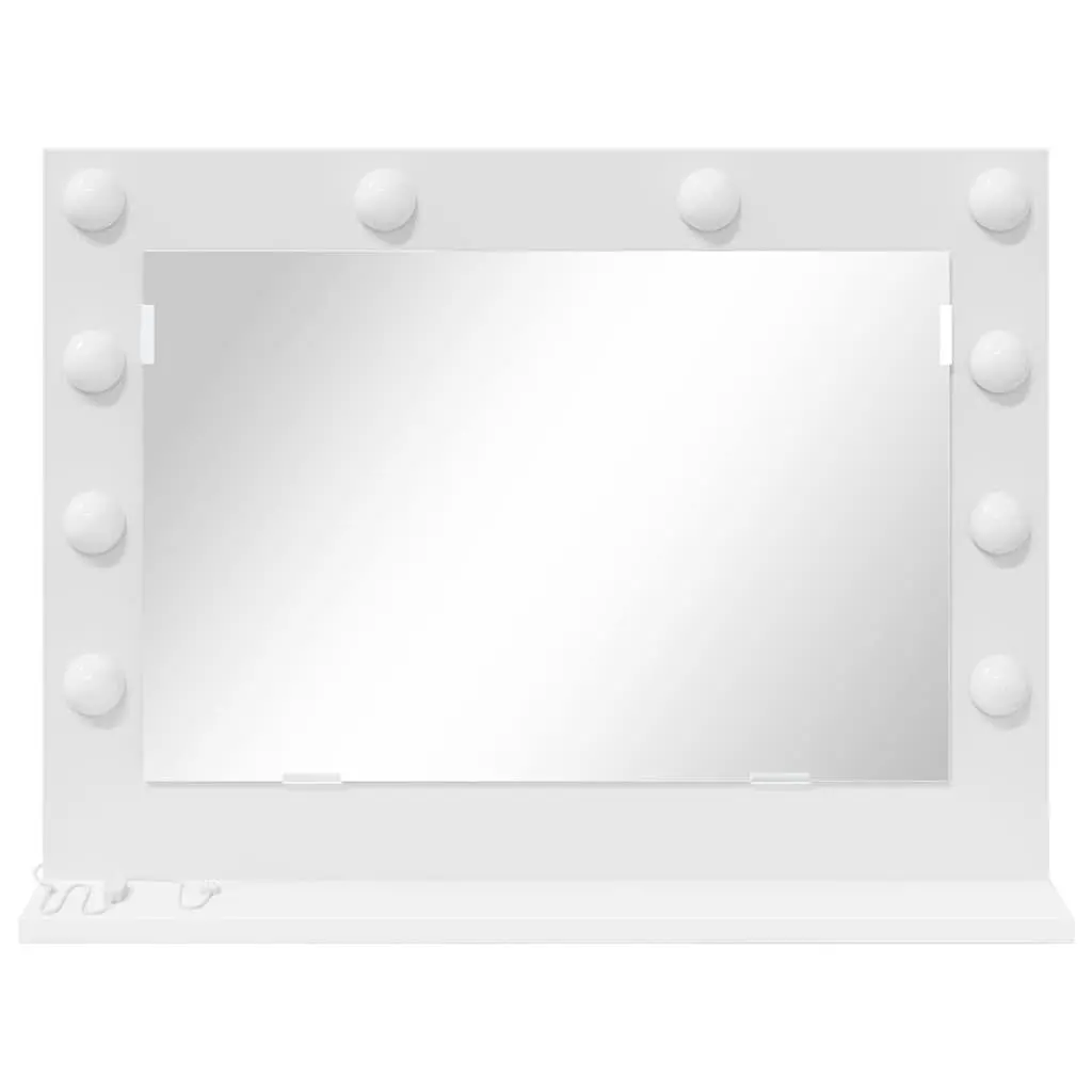 LED Vanity Mirror Bedroom Dressing Table 60x45x18cm White