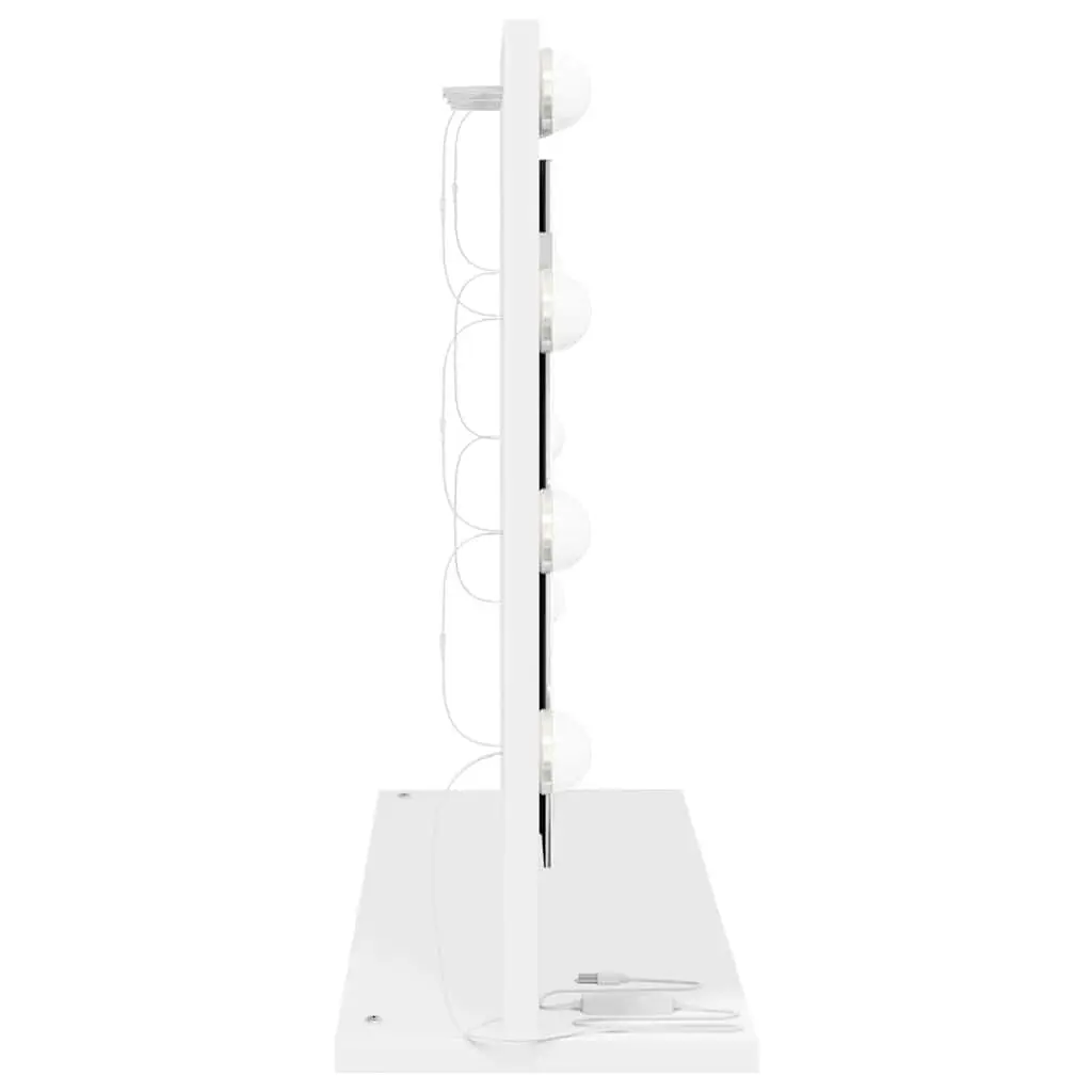 LED Vanity Mirror Bedroom Dressing Table 60x45x18cm White