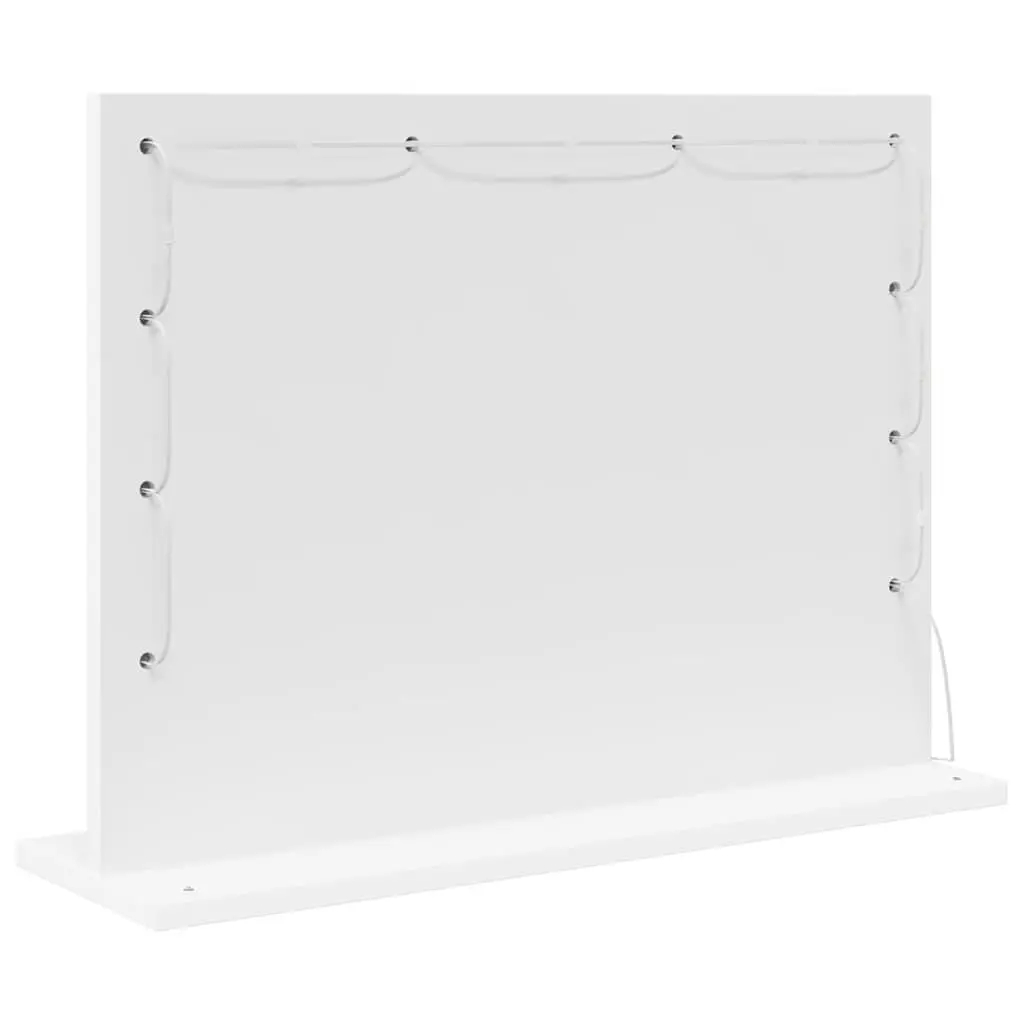 LED Vanity Mirror Bedroom Dressing Table 60x45x18cm White