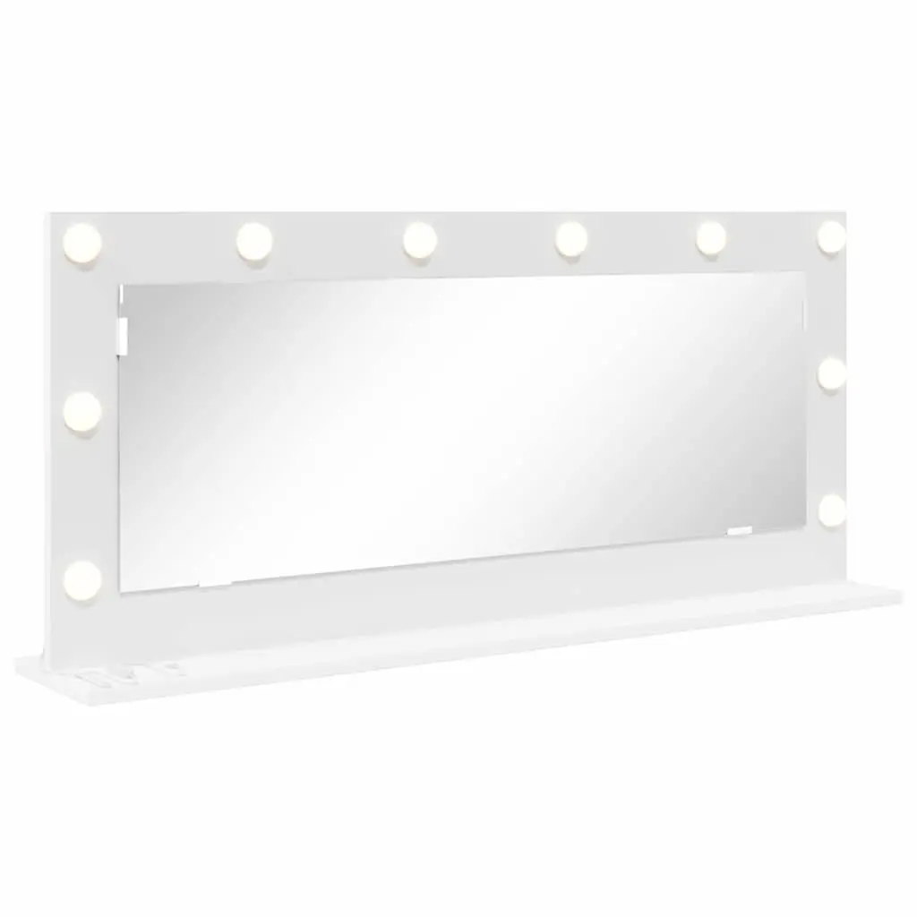 LED Vanity Mirror Makeup Mirror 100x45cm White
