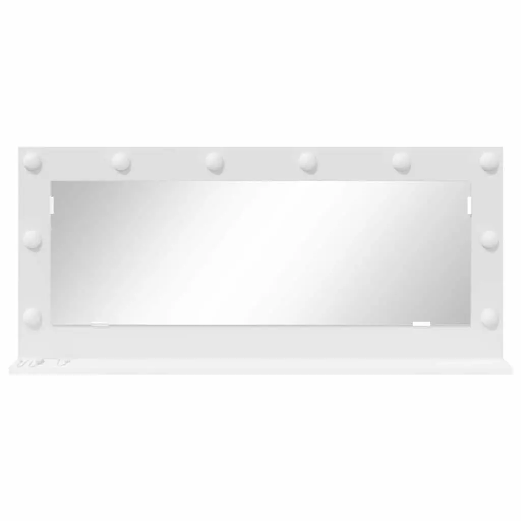 LED Vanity Mirror Makeup Mirror 100x45cm White