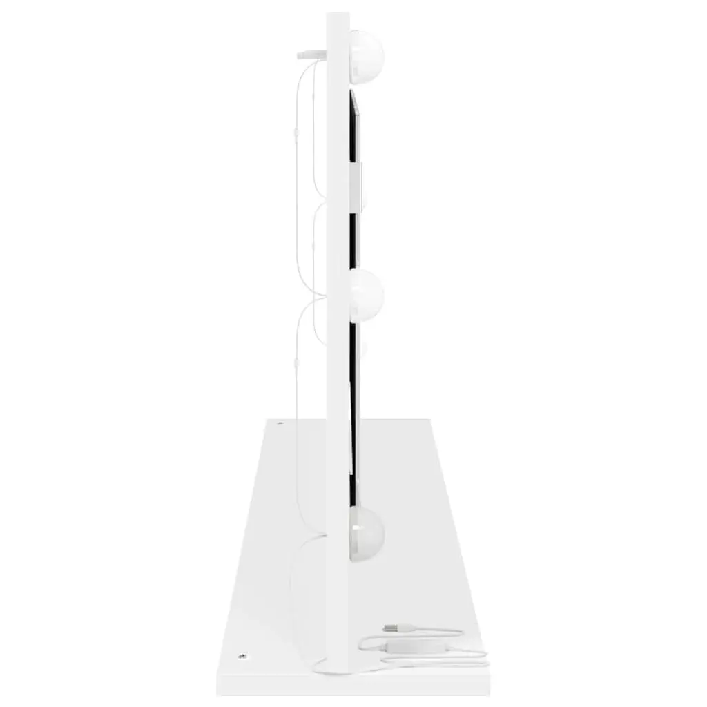 LED Vanity Mirror Makeup Mirror 100x45cm White