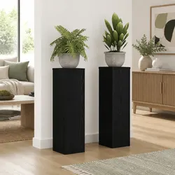 Reliable Black Plant Stand Set for Indoor & Outdoor
