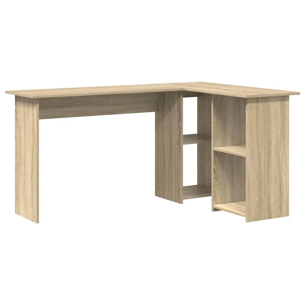 Corner Desk Home Office Study 142 x 102 x 73 cm Sonoma Oak