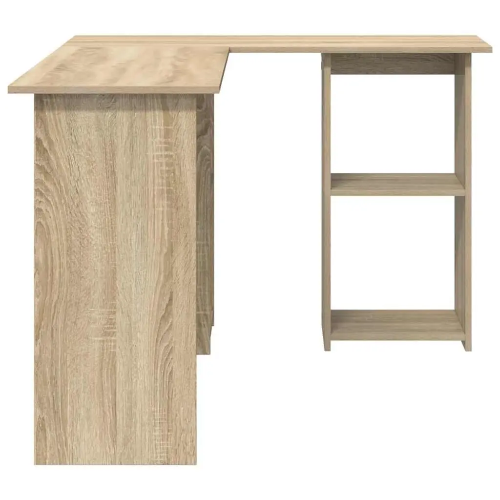 Corner Desk Home Office Study 142 x 102 x 73 cm Sonoma Oak