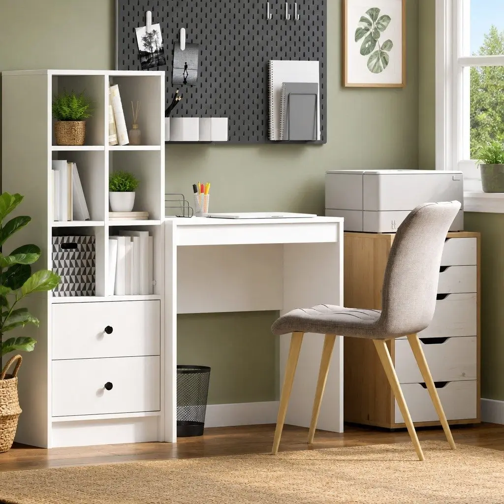 White Writing Desk for Home Use