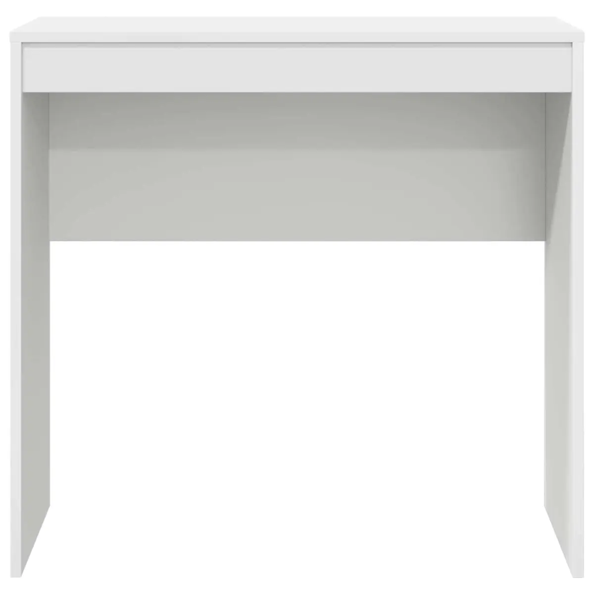 Writing Desk Engineered Wood Office Study Workspace 80 x 40 x 76 cm White