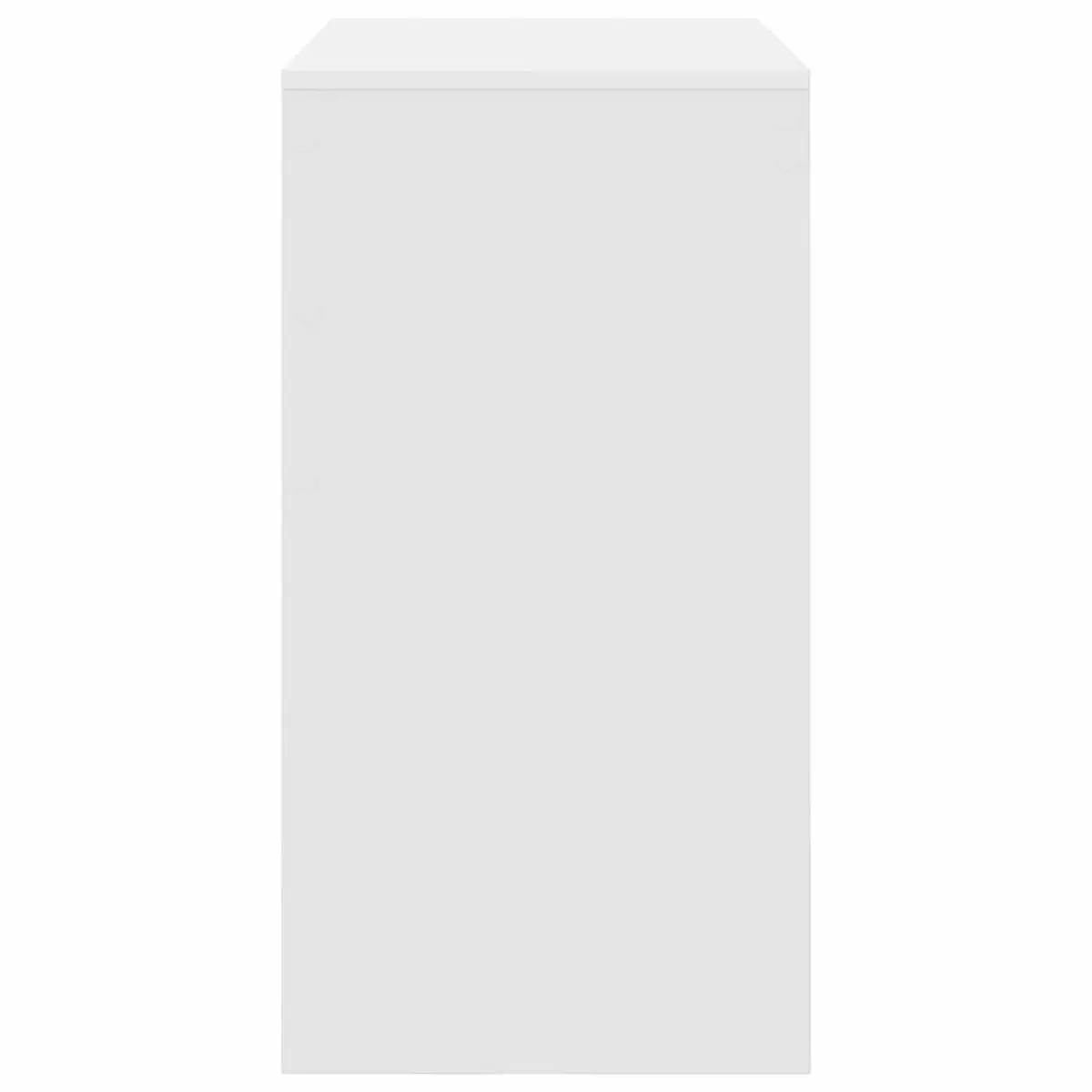 Writing Desk Engineered Wood Office Study Workspace 80 x 40 x 76 cm White
