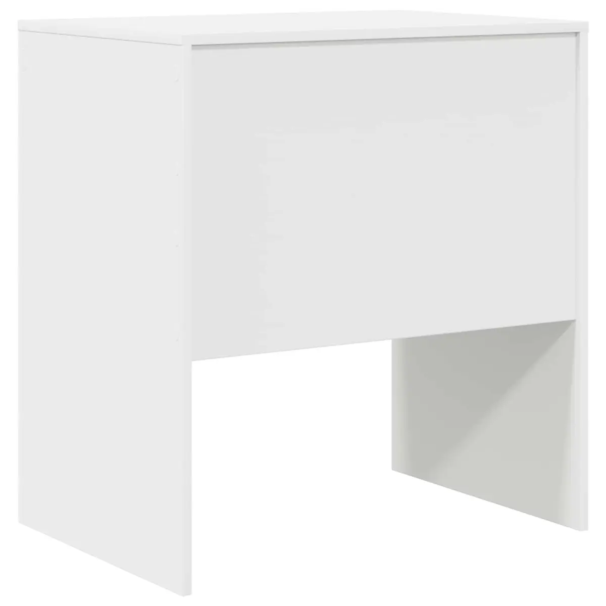 Writing Desk Compact Home Office Study 70 x 50 x 76 cm White