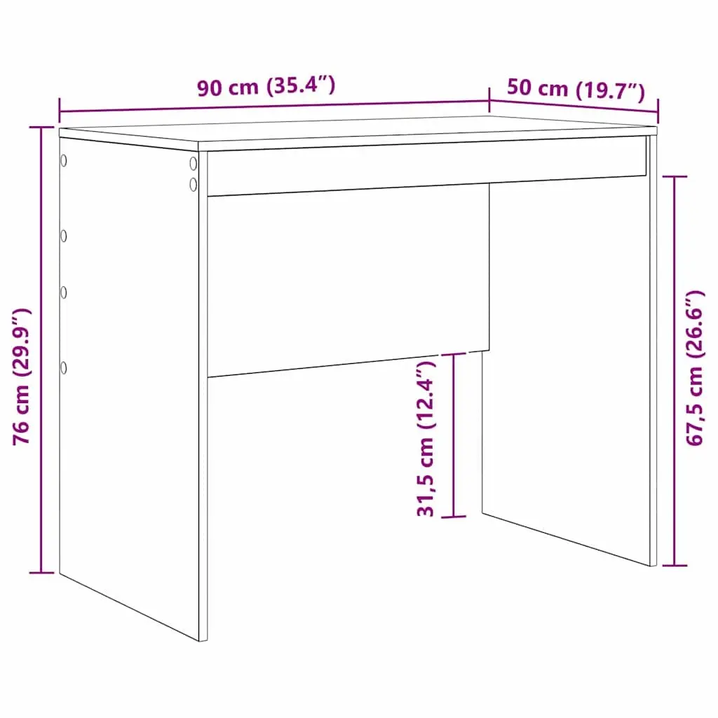 Writing Desk in White