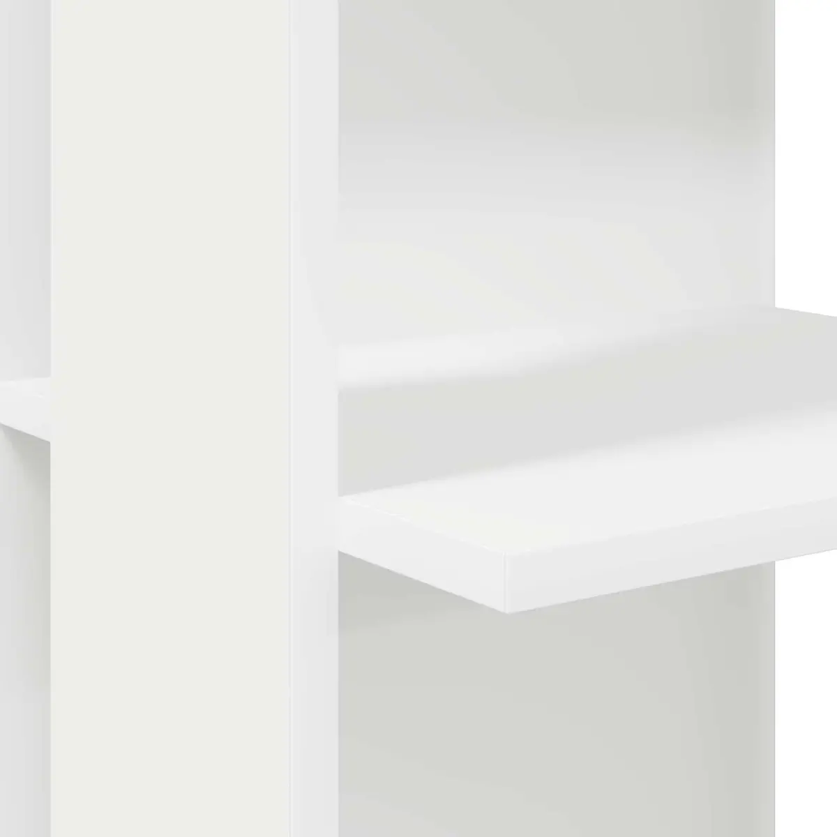 Corner Desk White 140 x 113.5 x 75 cm Engineered Wood Home Office Workstation