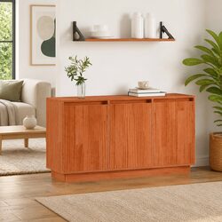 Brown Oak Sideboard: Practicality Meets Value