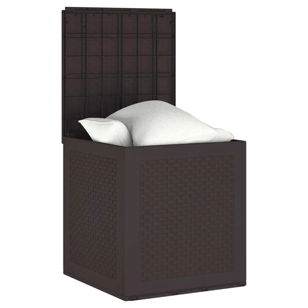 Garden Storage Box in Brown for Easy Organization