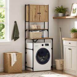 Value-Driven Wooden Laundry Cabinet for Your Home