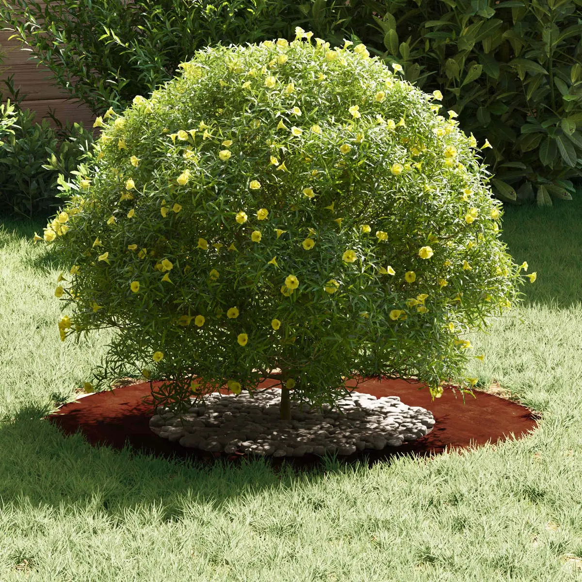 Decorative Tree Ring 40cm 70cm Brown Garden Outdoor Landscaping