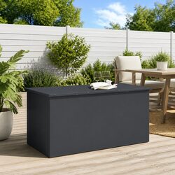 Reliable Anthracite Storage Box for Your Outdoor Essentials 100x50.5x50cm