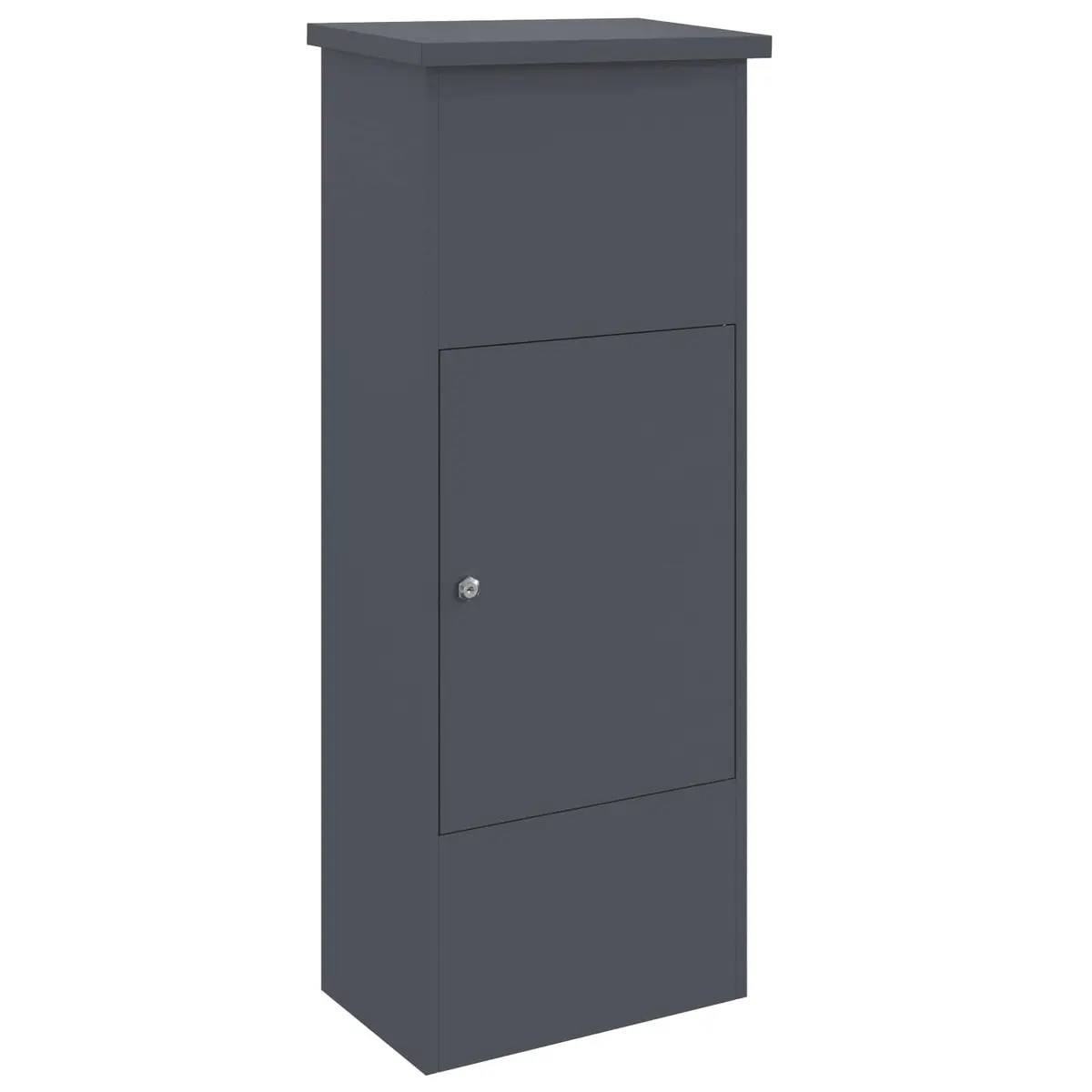 Parcel Drop Box Outdoor Steel 44.5 x 29 x 110.5 cm Anthracite