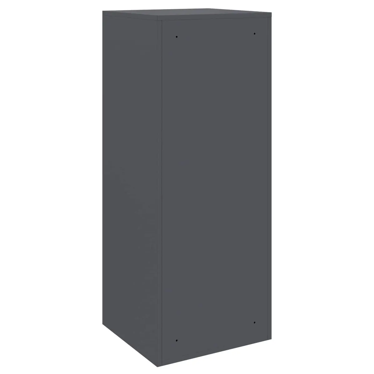 Parcel Drop Box Steel Secure Outdoor Garden Mailbox Anthracite 41 x 38 x 103 cm