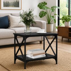 Black Oak Coffee Table: Practical and Stylish