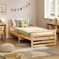 Cozy Kids Bed Frame with Headboard 80 x 200 cm